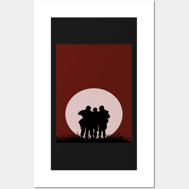 BAND OF BROTHERS | Artprint Wall Art by Archana7